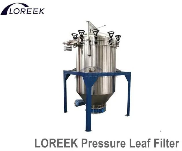 Auto Pressure Leaf Filter Dry Cake Discharge